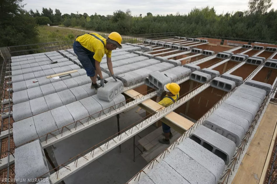 Bloková rebrová podlaha - konštrukcia a montáž podlahy