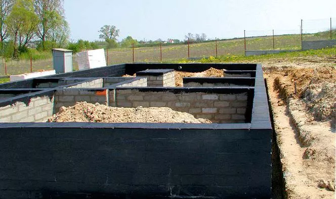 Hidroizolacija temelja - izolacijski materijali