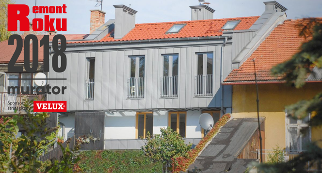 Rekonstrukce činžovního domu zničeného při stavební katastrofě - vyznamenaná renovace roku 2018."