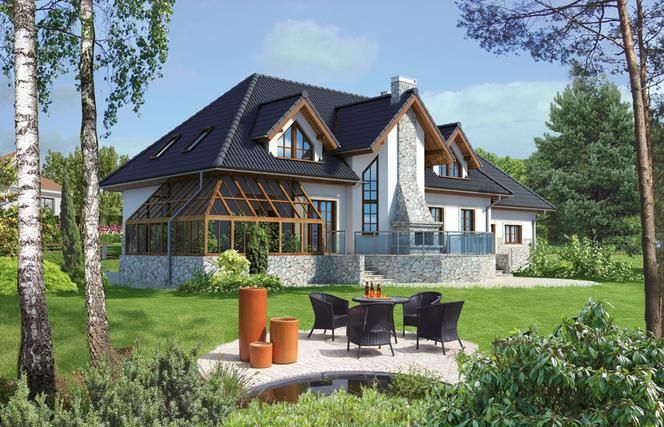 Çağdaş Manor House. Manor tarzı - TOP 5 ev tasarımları