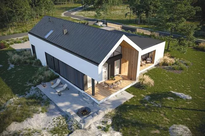 Pripravený projekt domu s rodinnou zónou integrujúcou obyvateľov