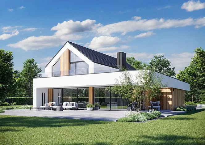 HomeKONCEPT 79 - kuća s potkrovljem u modernoj izvedbi