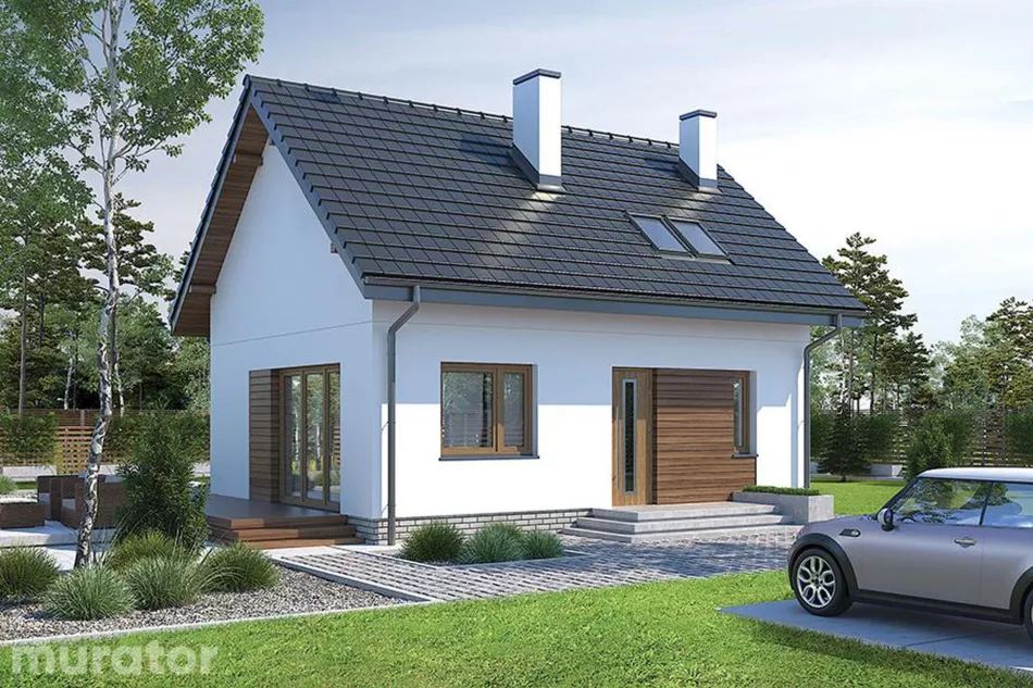 Projekty rodinných domov, ktoré sa majú stavať na etapy - rozložte si náklady na výstavbu